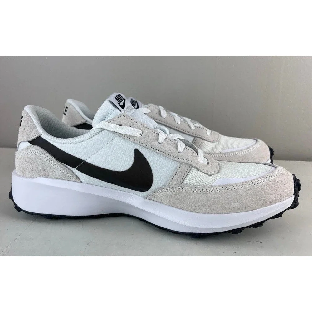 Nike Sneakers Men's 11.5 White Black Phantom Cream Paige Waffle Nav Runner